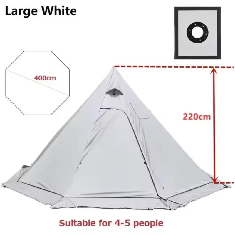 Pyramid Tent With Snow Skirt U - Camping Cooking Snow recension och pris