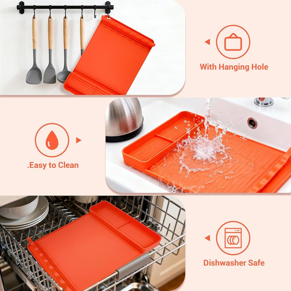 Heat Resistant Silicone Grill  - Camping Cooking Grill recension och pris