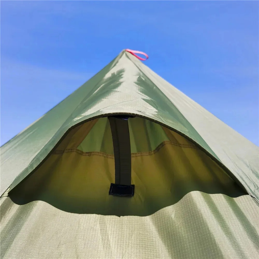 New Pyramid Tent With Snow Ski - Camping Cooking Snow recension och pris
